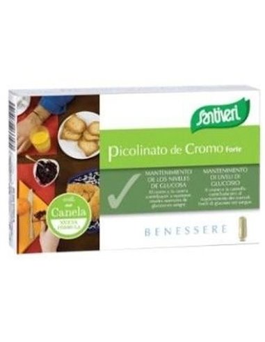 Picolinato De Cromo Forte 40Cap. de Santiveri