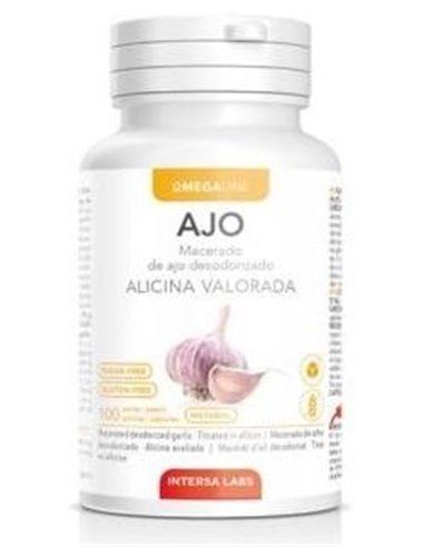 Ajo Desodorizado 100 Perlas de Intersa