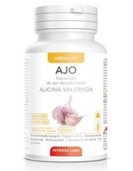 Ajo Desodorizado 100 Perlas de Intersa
