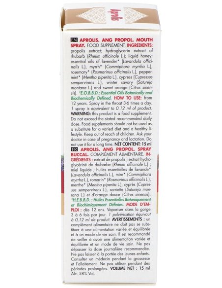 Aprolis Ang-Propol Spray Bucal 15 Ml. de Intersa