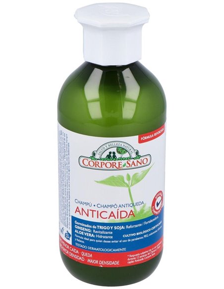 Champu Anticaida Germinados Trigo Y Soja 300Ml. de Corpore Sano