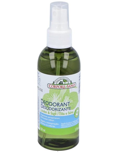 Desodorante Tilo Salvia 150Ml. de Corpore Sano