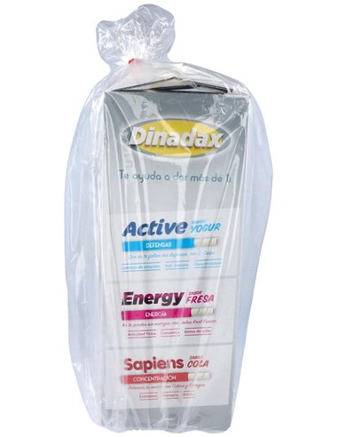 Dinadax Energy (Fresa) Expositor 60Barritas de Pharmadiet