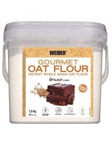 Weider Harina De Avena Brownie 1,9Kg. de Weider