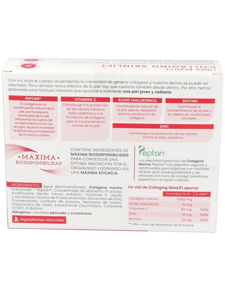 Collaging (Colageno) Skinlift 14Viales de Fdb