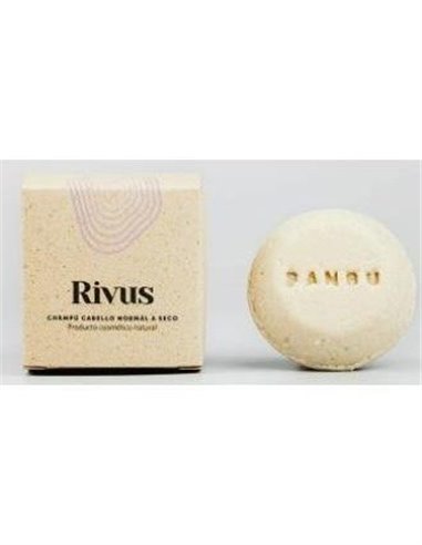 Rivus Champu Solido Cabello Normal-Seco 75G Eco de Banbu