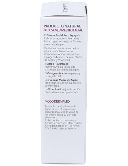 Serum Facial Acido Hialuronico 30Ml. Labnatur de Labnatur Bio