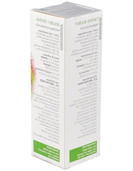 Ext. Drosera Xxi 50Ml. S/Al de Soria Natural