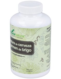 Germen De Trigo Y Levadura De Cerveza 500Comp. de Soria Natural