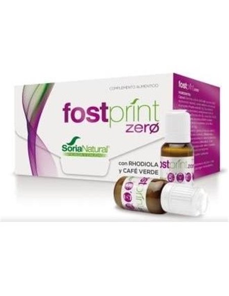 Fost Print Zero Con Rhodiola-Cafe Verde 15Viales. de Soria Natural