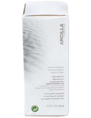 Arcilla Blanca 250Gr. de Soria Natural