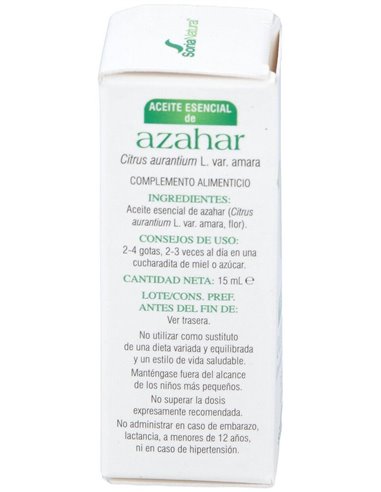Esencia Azahar 15Cc de Soria Natural