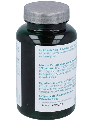 Lecitina De Soja Ip 1000 90Perlas de Sakai