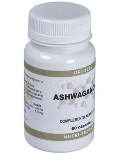 Ashwagandha 450Mg. 60Cap. de Ortocel Nutri-Therapy