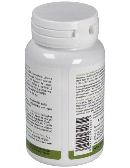 Colageno, Magnesio, Vitamina C y D (120 Comprimidos 600 Mg)                                                     de Plantapol