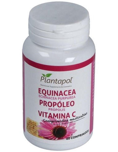 Echinacea+Propoleo+Vit. C 60Comp. Masticables de Plantapol