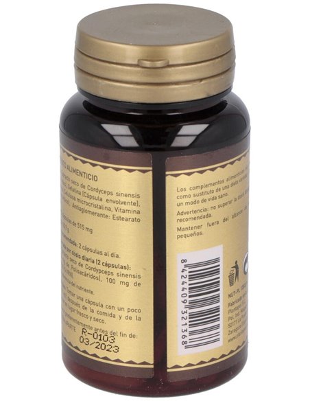 Cordypol Cordyceps + Vit C 60Cap. de Plantapol