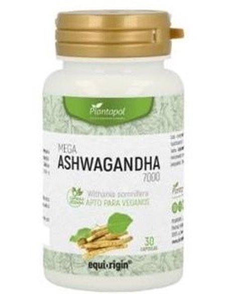 Mega Ashwagandha 7000 30Cap. de Plantapol