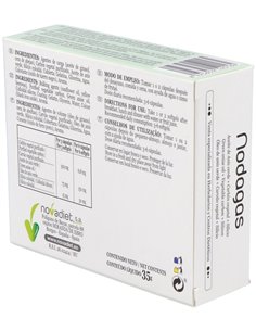 Nodagas Envase de 48 cápsulas blandas. de Novadiet