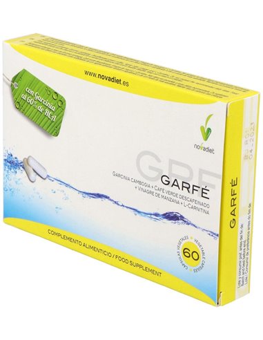 Garfe Envase de 60 cápsulas vegetales. de Novadiet