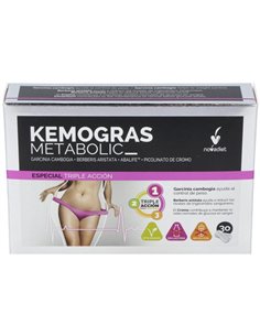 Kemogras Metabolic Envase de 30 cápsulas vegetales. de Novadiet