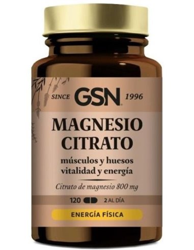 Magnesio Citrato 120 Comprimidos de GSN