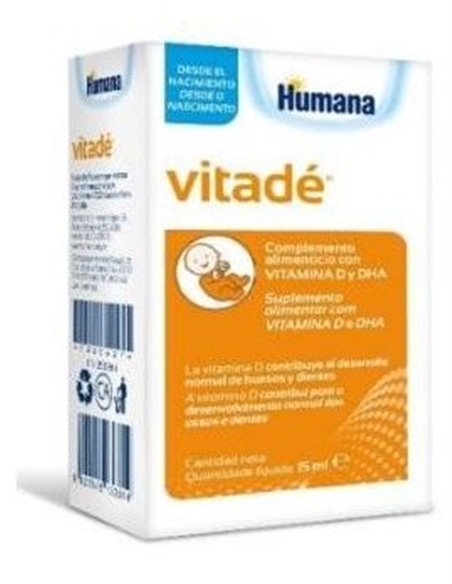 Vitade Compl Dieta Vit D Gotas 15Ml. de Humana