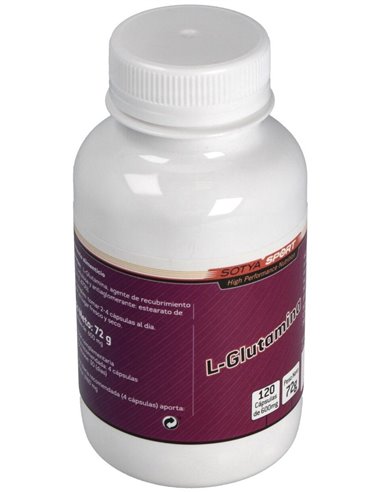 L- Glutamina 600Mg Cáps. 120U de Sotya