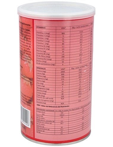 Batidos Saciantes 700G Polvo Sabor Fresa de Sotya