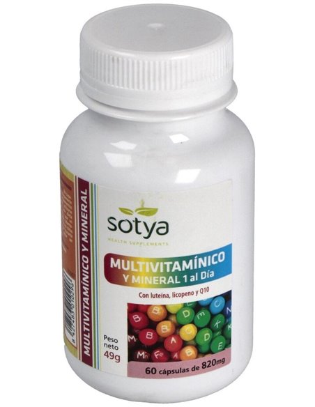 Multivitaminico Mineral 60Cap. de Sotya