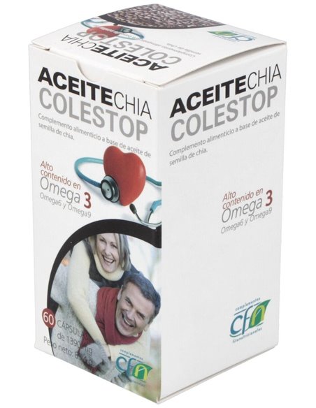 Aceite Chia 1 Gr. 60 Perlas de Cfn
