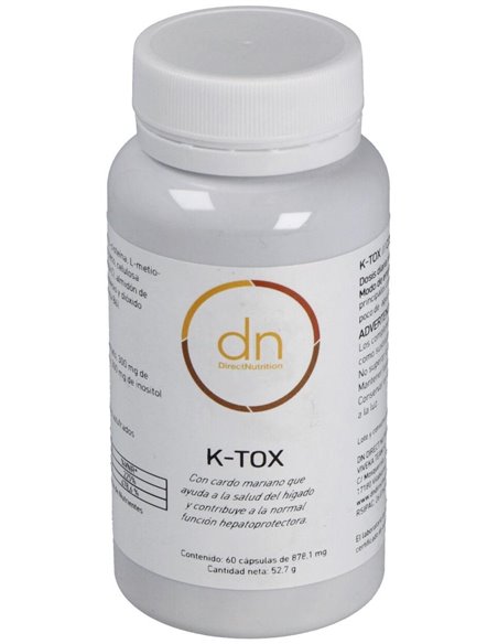 K-Tox 60Vcap. de Direct Nutrition