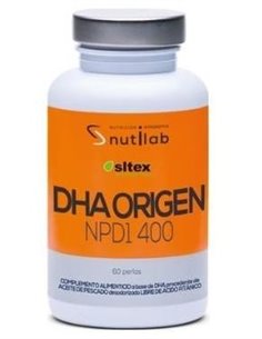 Dha Origen Npd1 400Mg. 60Perlas de Nutilab