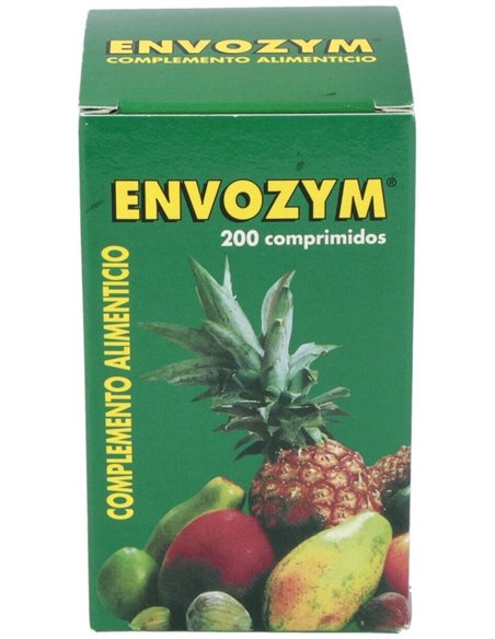 Envozym  Complemento Alimenticio  200 Comp. de Goresi-Pharma