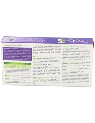 Probiotres 40 Capsulas de Tegor