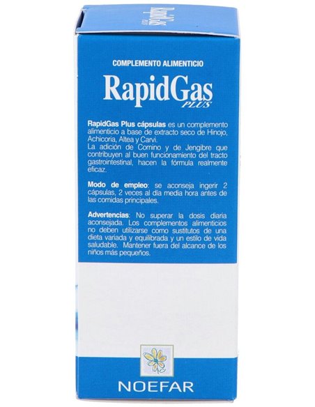 Rapidgas Plus Bio Tisana-20 Filtros de Noefar