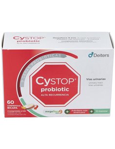 Cystop Probiotic Alta Recurrencia 60Comp. de Deiters