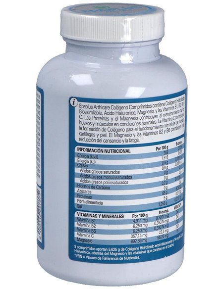 Epaplus Colageno+Hialuronico+Magnesio 224Comp. de Epa Plus