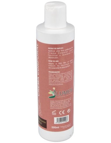 Crema Corporal Tepezcohuite 250Ml. de Lumen