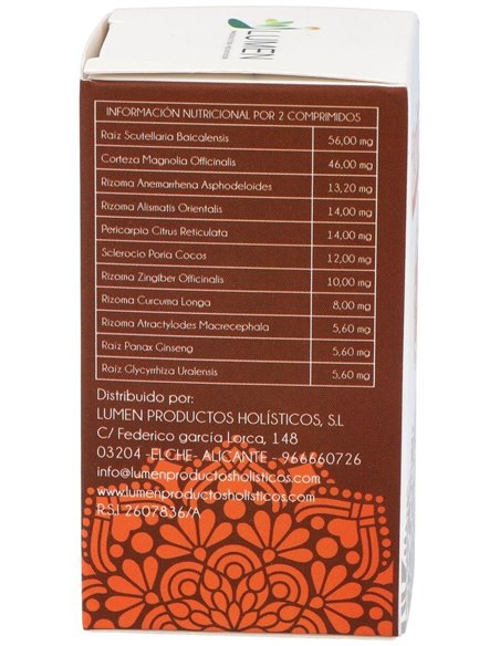 H.C.-2 Humedad-Calor En Digestivo 60Comp Fitorient de Lumen