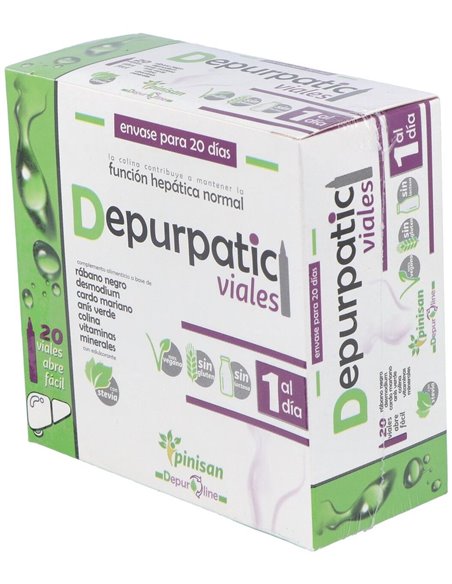Depurpatic Unicadose 20Viales de Pinisan