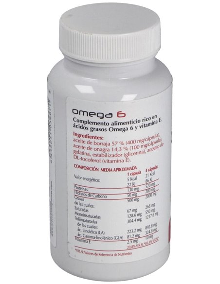Omega-6 Plantis 100 Cap de Artesania