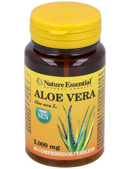 Aloe Vera 2000Mg. Con Sen 60Comp. de Nature Essential