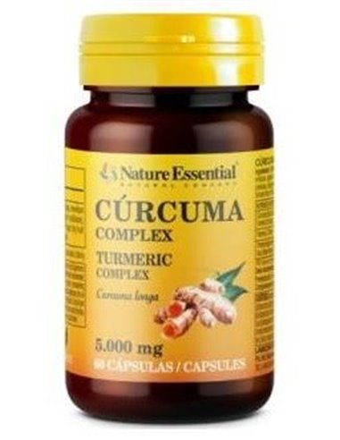 Curcuma 5000Mg+Vit.C+Pimienta 60Cap. de Nature Essential