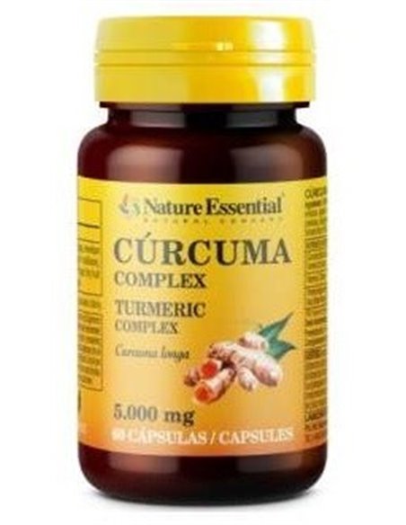 Curcuma 5000Mg+Vit.C+Pimienta 60Cap. de Nature Essential