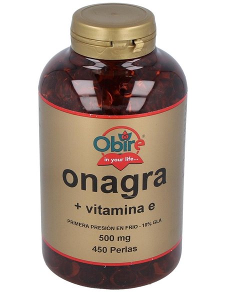 Aceite De Onagra 500Mg. 450Perlas de Obire