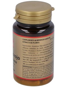 Arandano Rojo 5000Mg. (Ext. Seco 200Mg.) 60Cap. de Obire