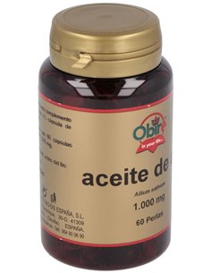 Garlic Oil (Ajo) 60Perlas de Obire