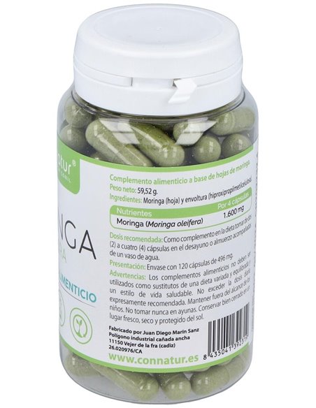 Moringa Oleifera 120Cap. de Connatur
