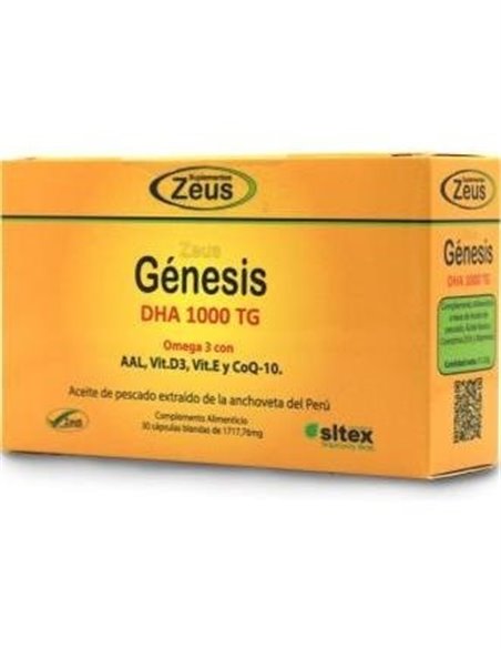 Genesis Dha Tg 1000 Omega 3 30Cap. de Zeus